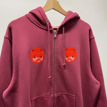 Heaven by Marc Jacobs 2022 Double Devil Zip Up Hoodie