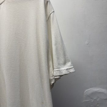 Vintage 1990s Faded Distressed Blank White Tee