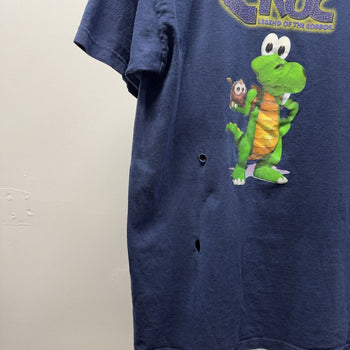 Vintage 1990s Faded Playstation Croc Legend of the Gobbos Tee