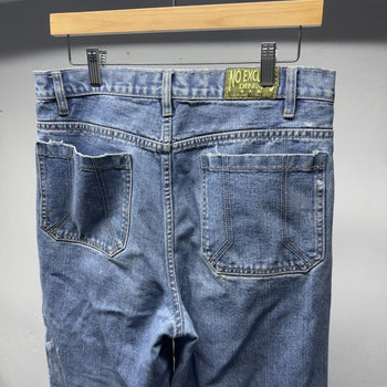 1990s Y2K Women's Baggy Wide Leg Skater Jeans