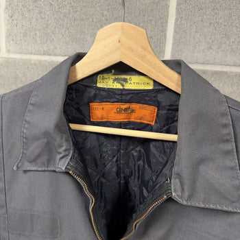 1990s Thrashed Faded Dirty Mechanic Work Jacket
