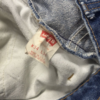 1990s Levi’s 517 Faded Dark Wash Bootcut Flare Jeans - Made in USA