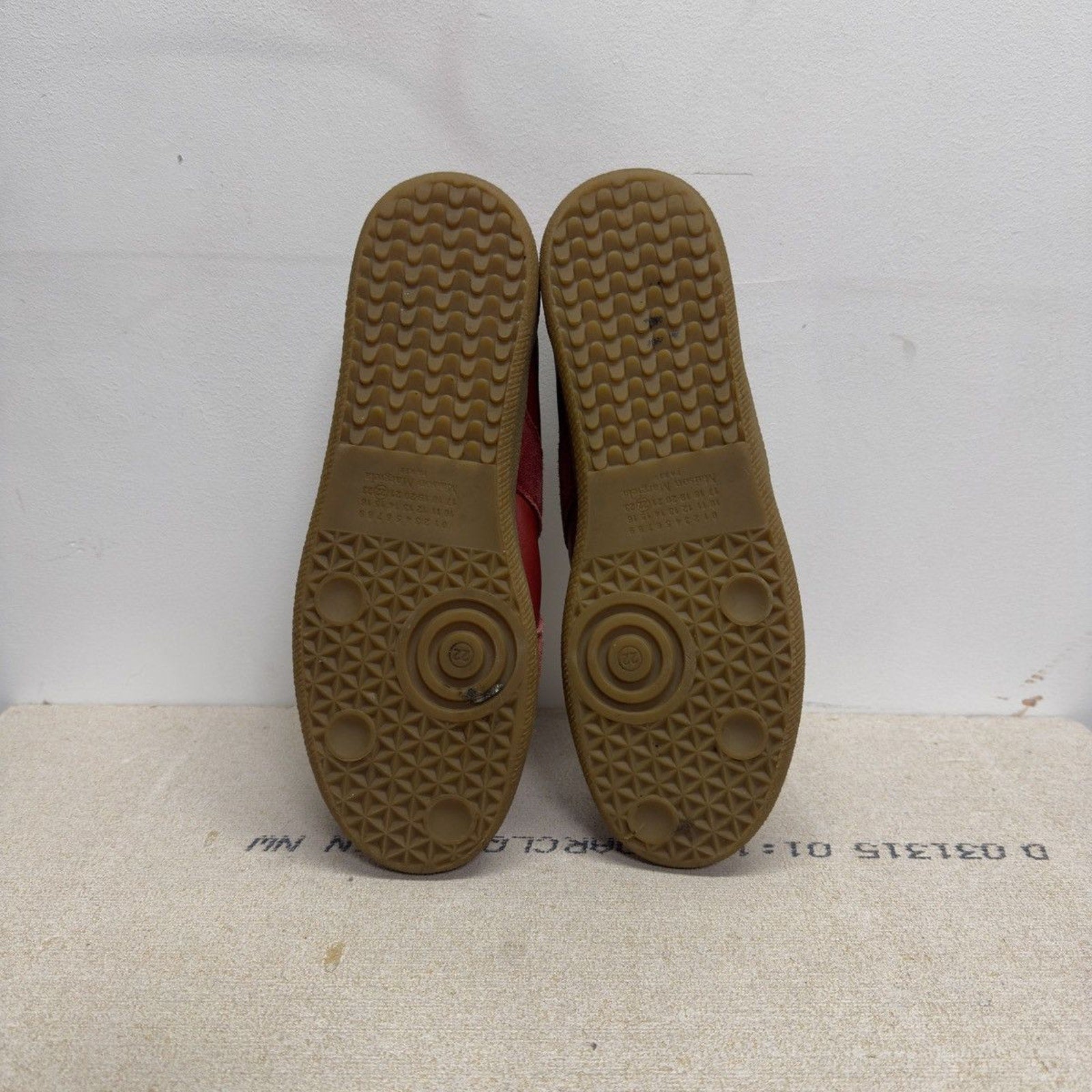 Maison Margiela Replica GAT Red Gum Sneakers
