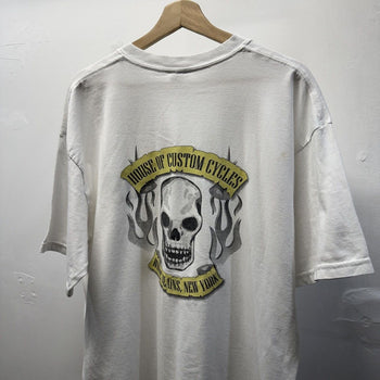 2000s Chopfellas Biker Tee Faded