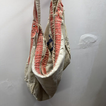 1960s Washington Star Newspaper Paperboy Bag Distressed Canvas