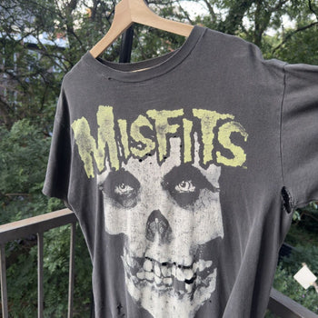 1990s Misfits Crimson Skull Thrashed Band Tee