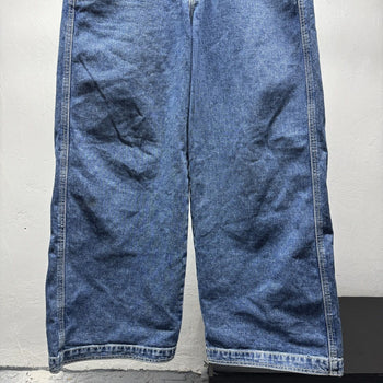Jnco Buddah Dark Stone Baggy Wide Leg Skater Denim Jeans
