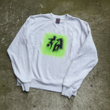 BLONDED FRANK OCEAN LSD BLOCK LOGO CREWNECK