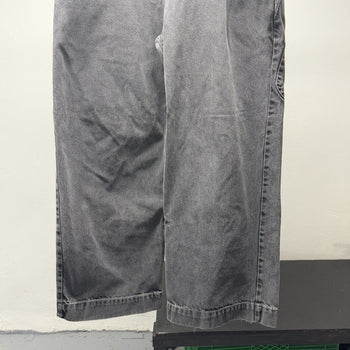 JNCO Big Rig Faded Black Denim Skater Y2K Jeans