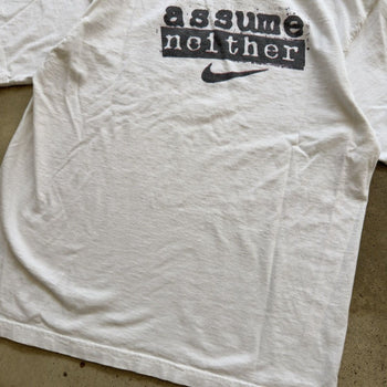 1990s NIKE WEAKER SEX ASSUME NEITHER TEE